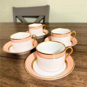 Elegant Fitz and Floyd Renaissance 4TEACUP AND SAUCER.